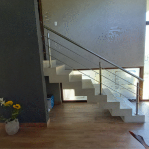 Baranda de Acero inoxidable para Escalera