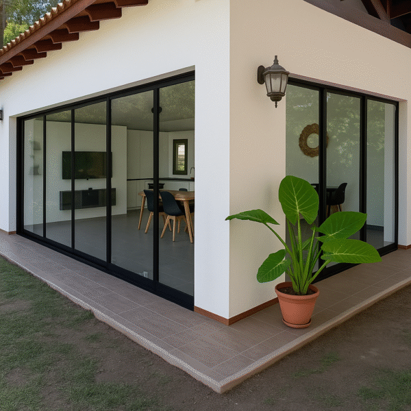 Cerramiento vidrio templado corredizo para galerias y quinchos instalacion en cordoba