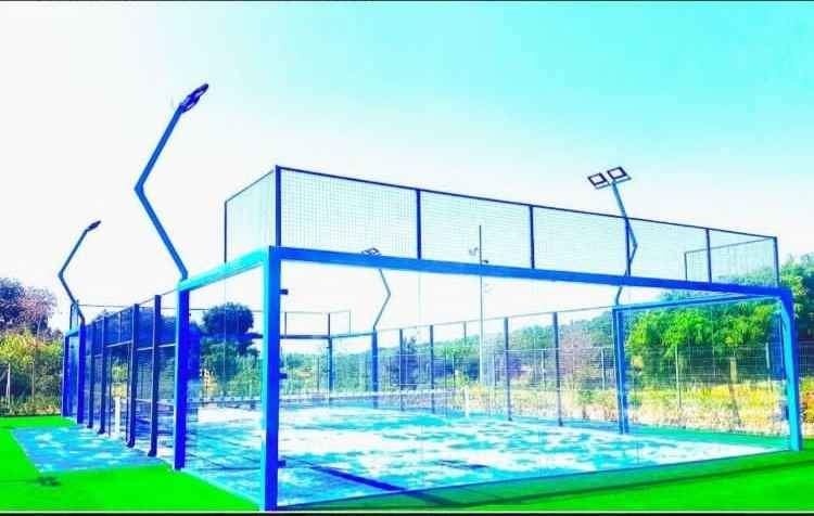 Vidrios templados para armado de canchas de pádel